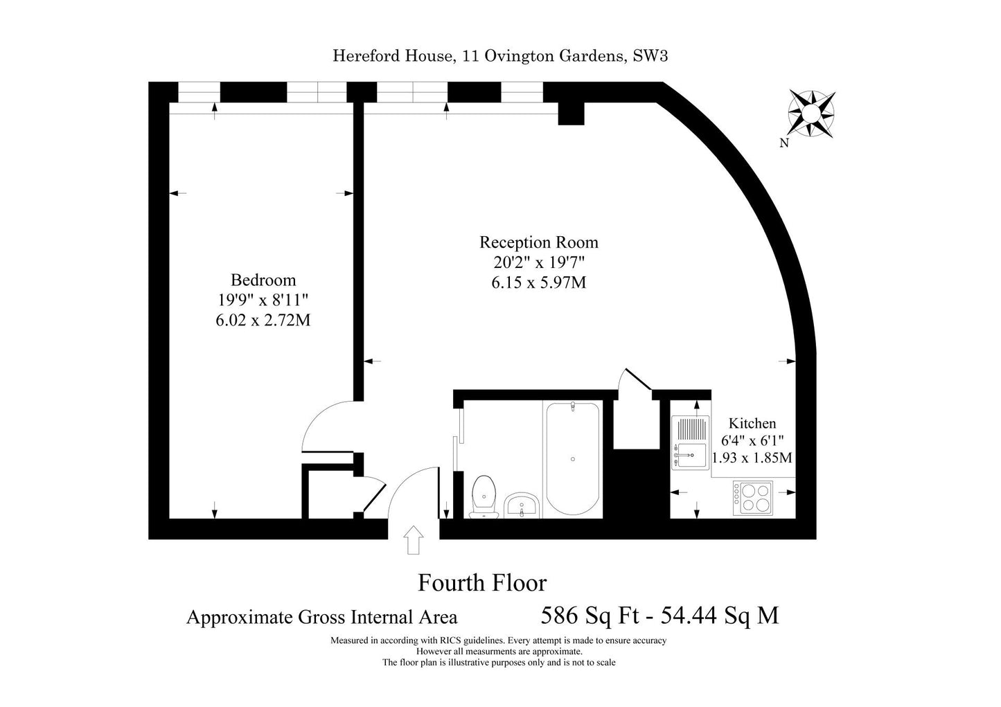 Hereford House, 11 Ovington Gardens, SW3