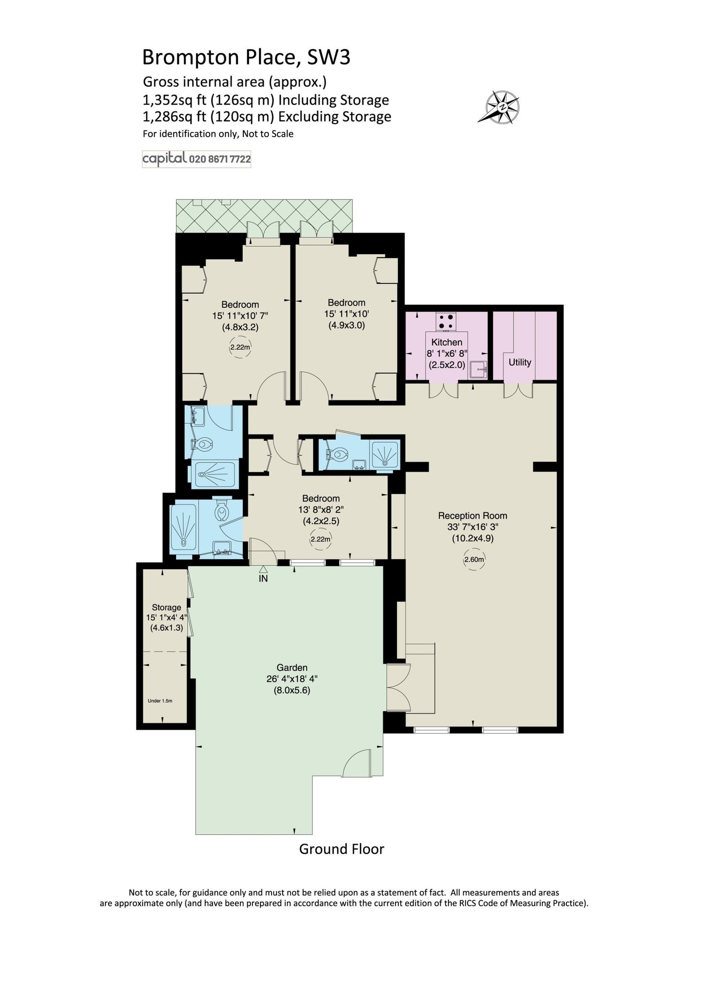 Brompton Place, Knightsbridge, SW3