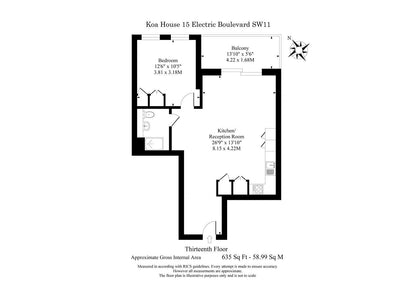 Koa House, 15 Electric Boulevard, SW11